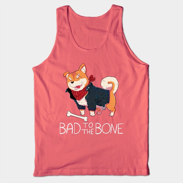 Bad to the Bone Tank Top by trmrddr